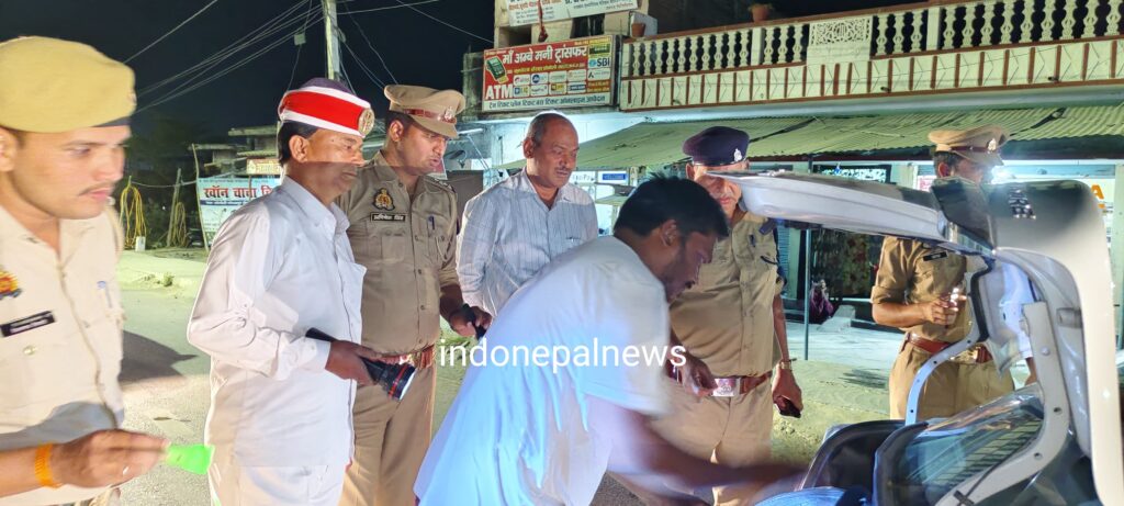 सोनौली: राष्ट्रीय राजमार्ग पर देर रात तक चला वाहनो की सघन जांच,नहीं लगा कुछ हाथ