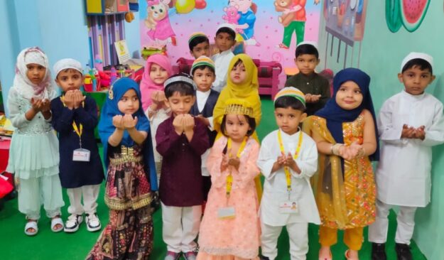 बचपन ने बड़े ही धूमधाम से मनाया ईद पर्व, बच्चों को दी गई कई महत्वपूर्ण जानकारियां