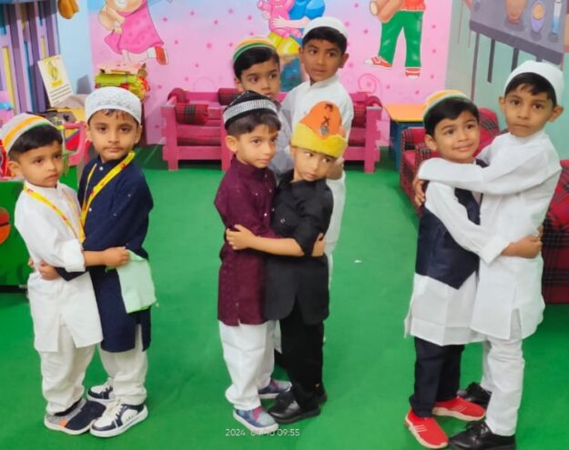 बचपन ने बड़े ही धूमधाम से मनाया ईद पर्व, बच्चों को दी गई कई महत्वपूर्ण जानकारियां