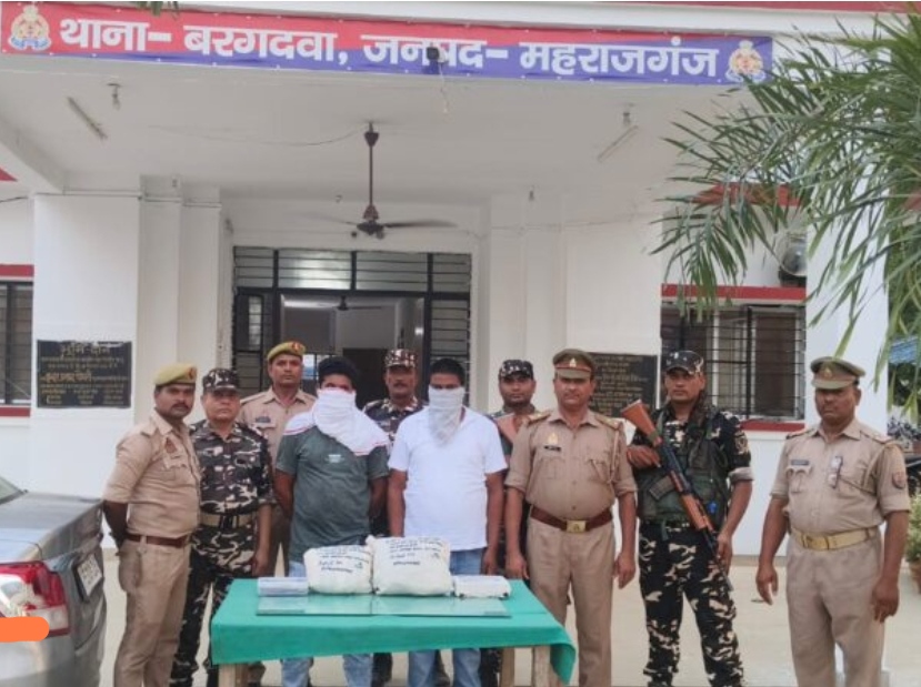 स्विफ्ट डिजायर कार से नशीले इंजेक्शन की बड़ी खेप बरामद ,दो गिरफ्तार