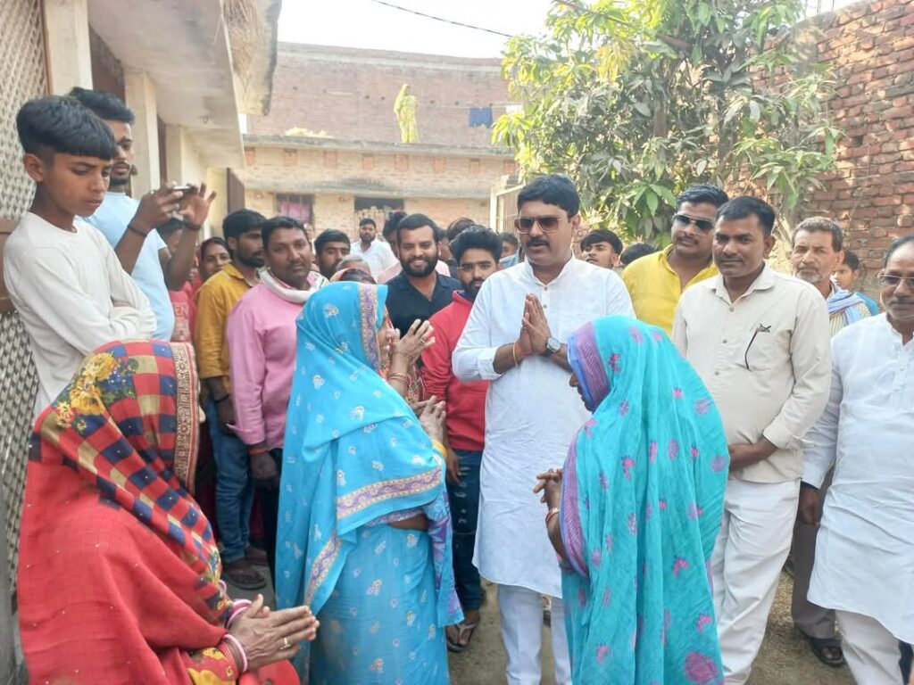 विधायक ऋषि त्रिपाठी ने किया विकास परियोजनाओं का लोकार्पण, जनता को समर्पित