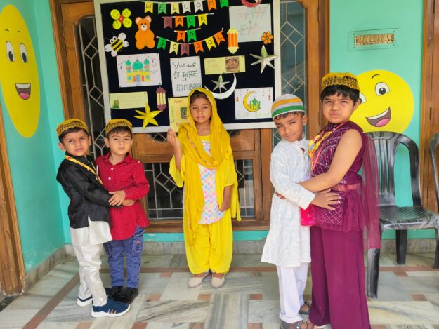 बचपन स्कूल, नौतनवा में ईद का हर्षोल्लास, बच्चों ने इफ्तार और पर्व के महत्व को समझा