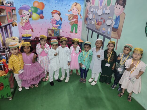बचपन स्कूल, नौतनवा में ईद का हर्षोल्लास, बच्चों ने इफ्तार और पर्व के महत्व को समझा