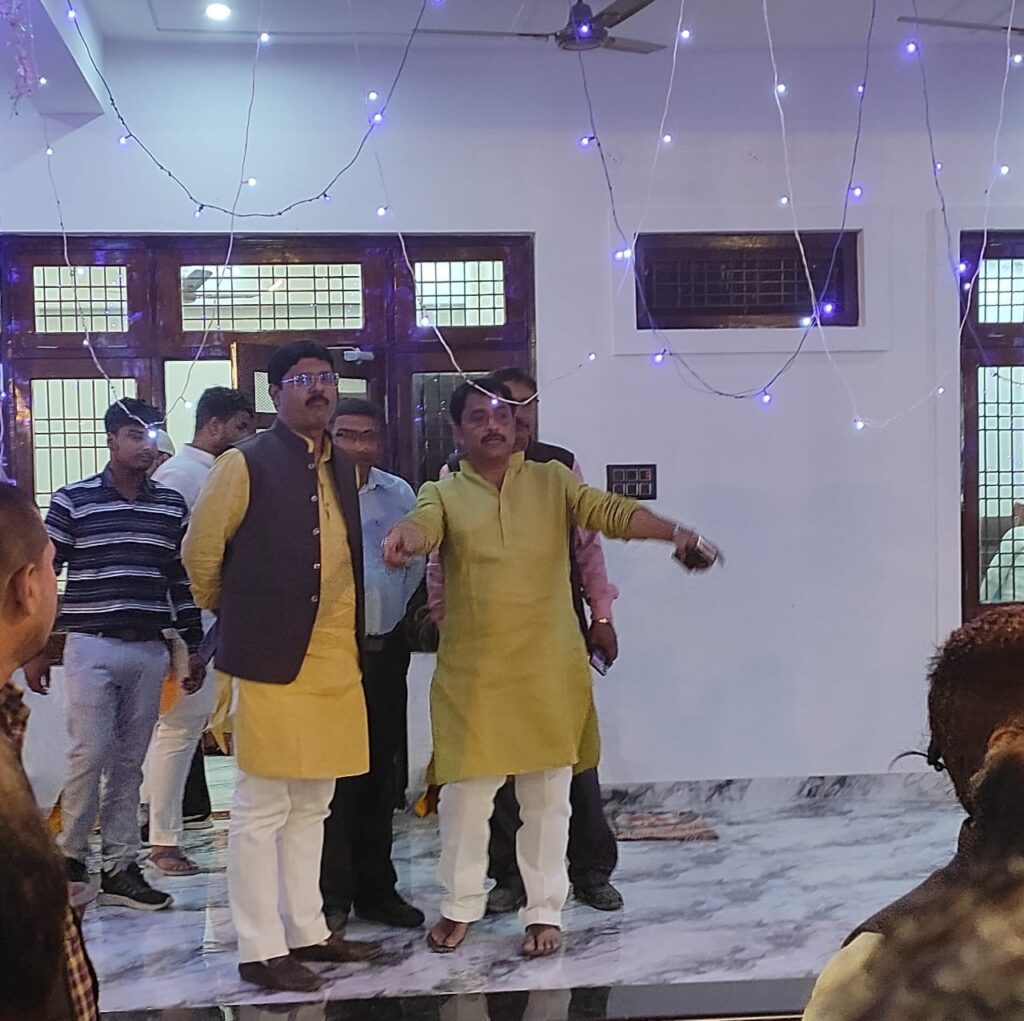 ससुराल पहुंचे नौतनवा विधायक ऋषि त्रिपाठी तो जाने क्या हुआ