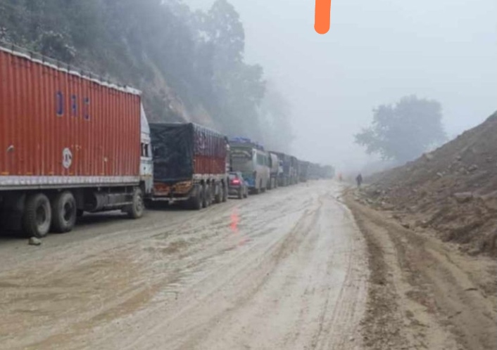 नारायणघाट–बुटवल सड़कखण्ड के दाउन्ने क्षेत्र में आज से रात मे यातायात बंद रहेगा