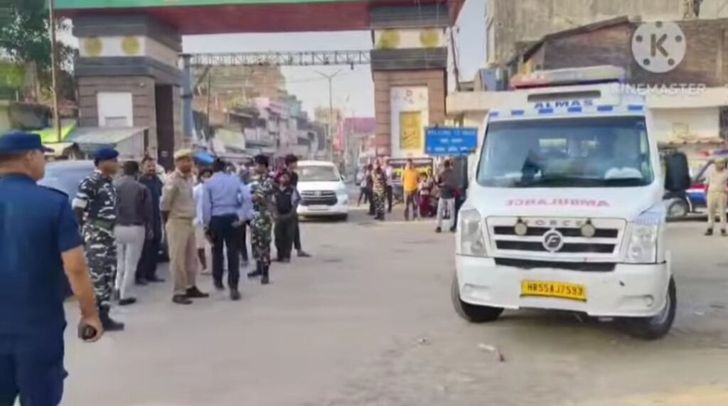 आतंकी हमले में मारे गए नेपाली युवक सुदीप न्यौपाने का पार्थिव शरीर पहुंचा सोनौली बॉर्डर