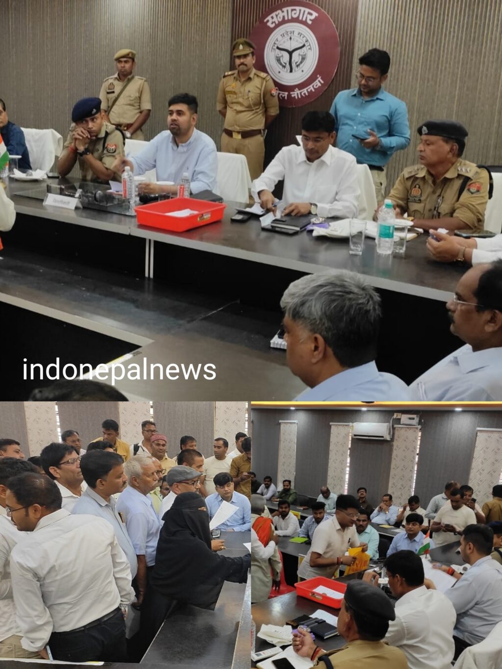 नौतनवा: समाधान दिवस में उमड़े फरियादी, डीएम-एसपी ने सुनीं समस्याएं