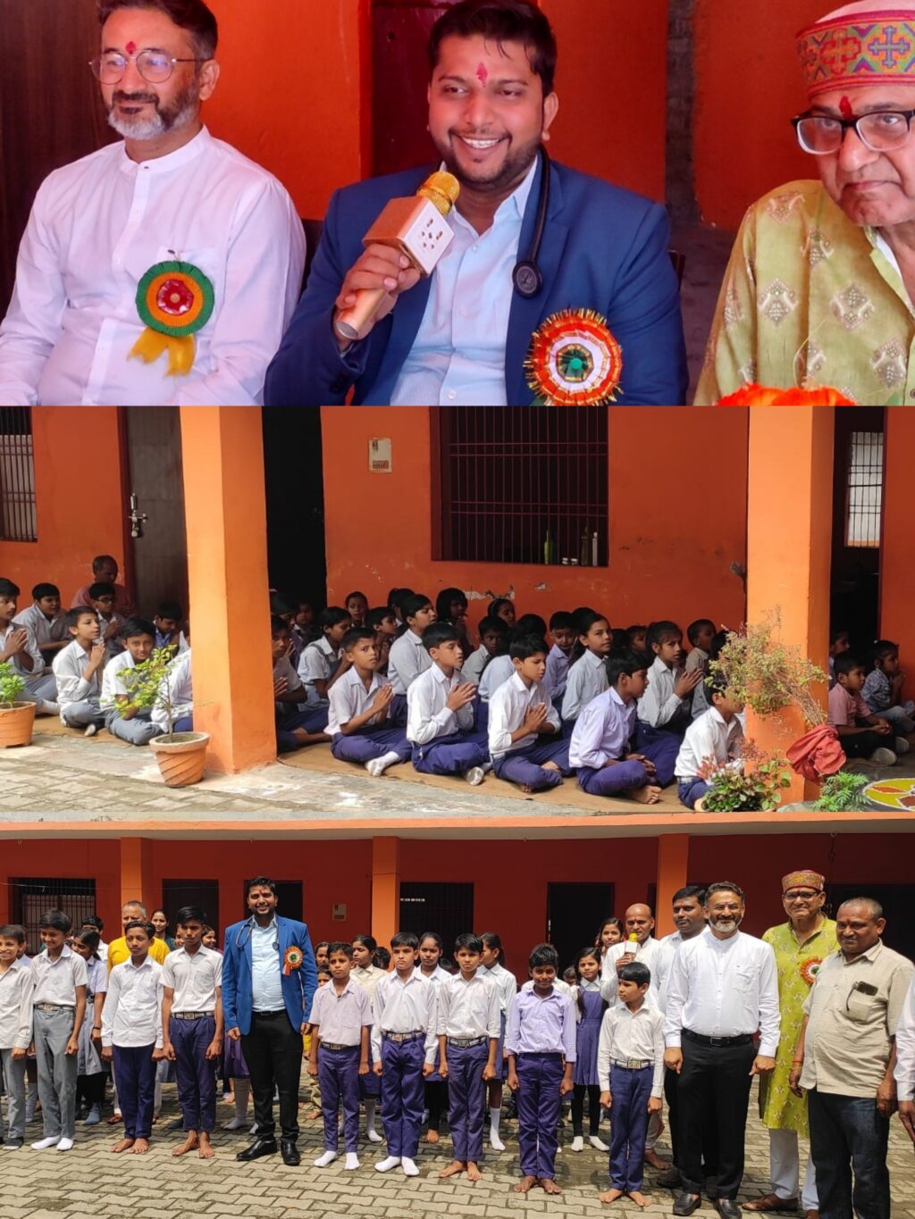 बचपन की पाठशाला शिशु मंदिर पहुंचे हृदय रोग विशेषज्ञ डॉ. अनिकेत, बच्चों को दिए प्रेरणादायक संदेश