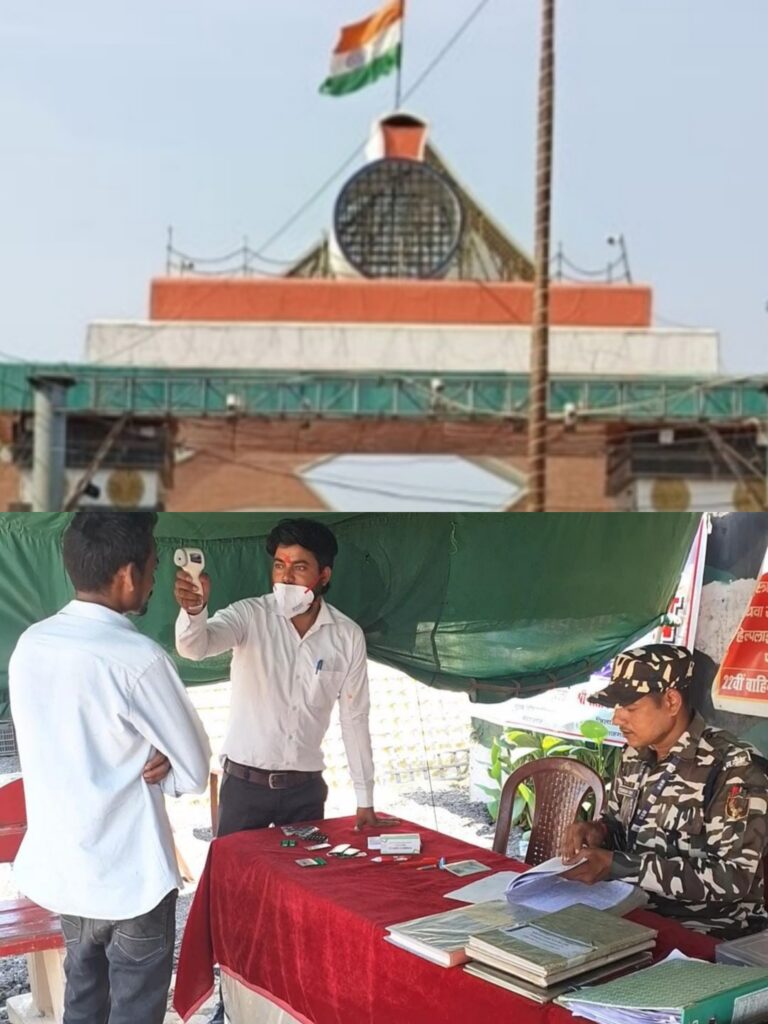 कोरोना का दहशत: सोनौली बॉर्डर पर थर्मल स्क्रीनिंग के बाद ही मिल रही प्रवेश की अनुमति