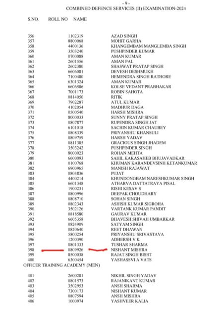 महराजगंज : कोल्होई के लाल निशांत मिश्रा बनेंगे सेना में लेफ्टिनेंट, क्षेत्र में खुशी की लहर