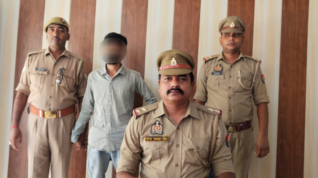 ₹25,000 का इनामी गैंगस्टर सौरभ श्रीवास्तव उर्फ लाला पुलिस गिरफ्त में