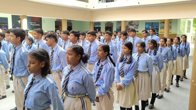 ए.बी. इंटरनेशनल स्कूल नौतनवा में एसएसबी द्वारा "नशा मुक्त भारत" जागरूकता कार्यक्रम