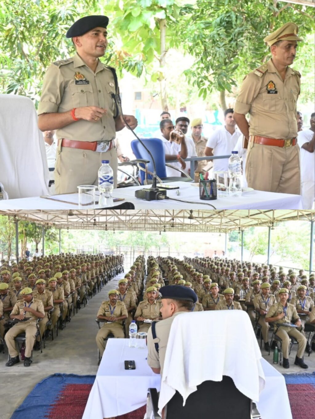 अनुशासन, नैतिकता और जनसेवा के प्रति निष्ठा ही एक अच्छे पुलिसकर्मी की पहचान-- एसपी महाराजगंज