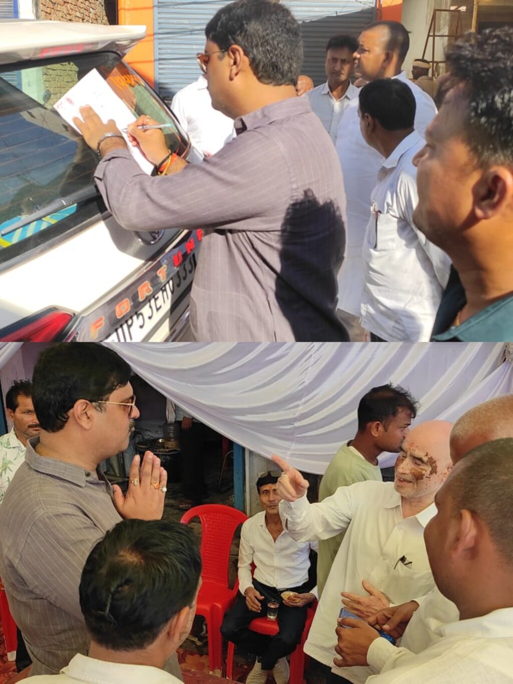 विधायक ऋषि त्रिपाठी का 36 घंटे का जनसंपर्क अभियान बना चर्चा का विषय