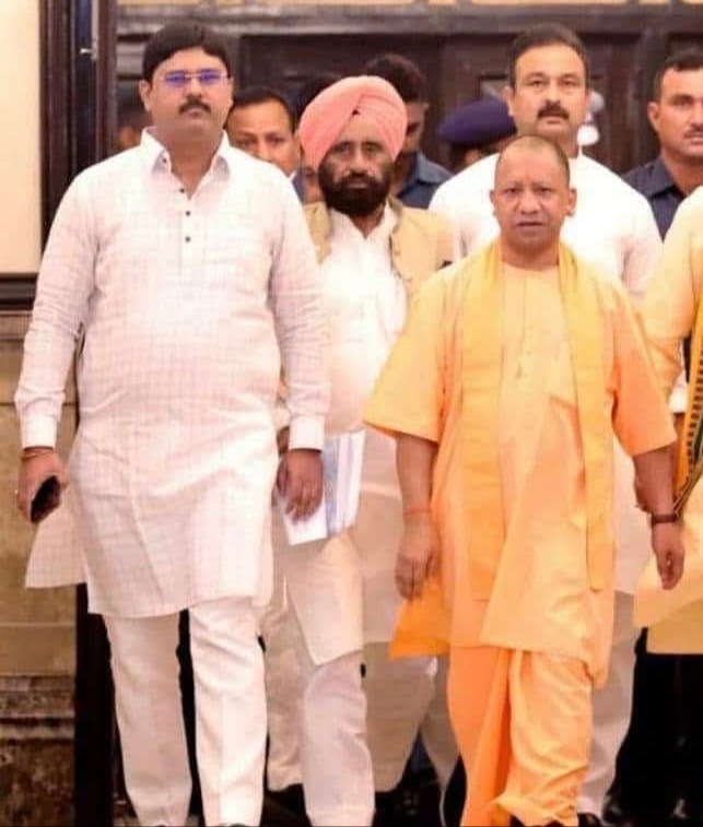 नौतनवा विधायक ने मुख्यमंत्री को दी बधाई, पोस्ट हुई वायरल