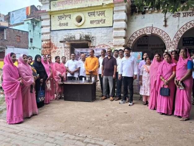 राष्ट्रीय कृमि मुक्ति एवं फाइलेरिया उन्मूलन अभियान का अध्यक्ष नौतनवां ने किया शुभारंभ