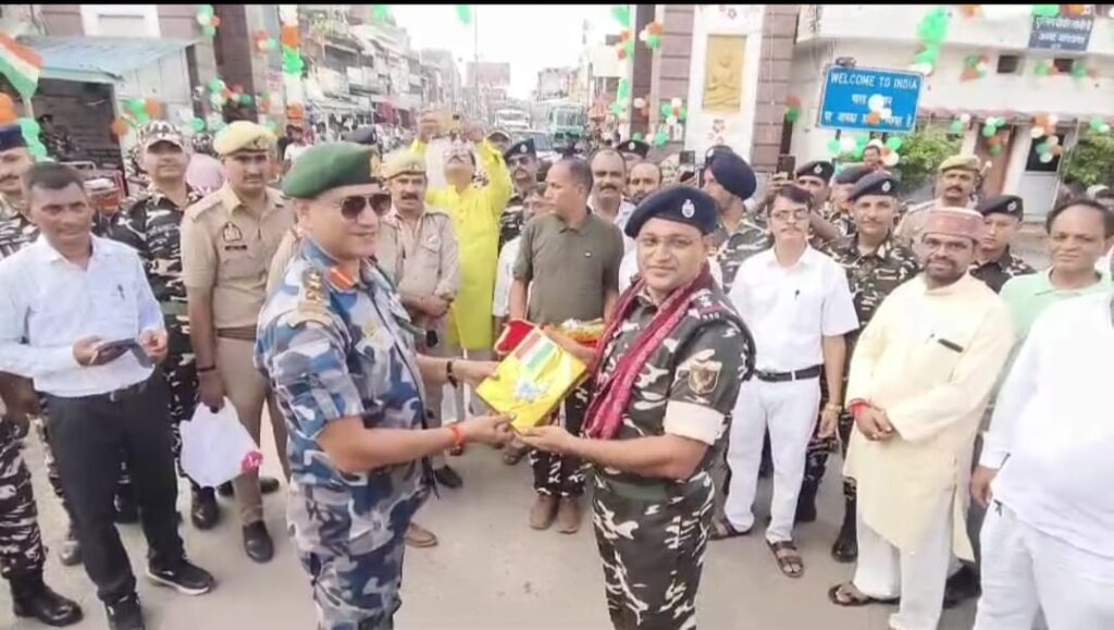 सोनौली बॉर्डर पर 79वां स्वतंत्रता दिवस पर देखने को मिला भारत-नेपाल मैत्री की मिसाल