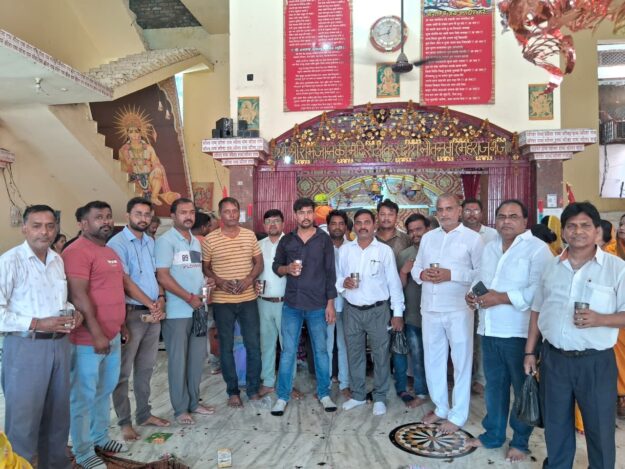 वामन द्वादशी पर श्रीराम जानकी मंदिर में हुआ भव्य धार्मिक आयोजन,चेयरमैन ने दर्शन कर की पूजा-अर्चना