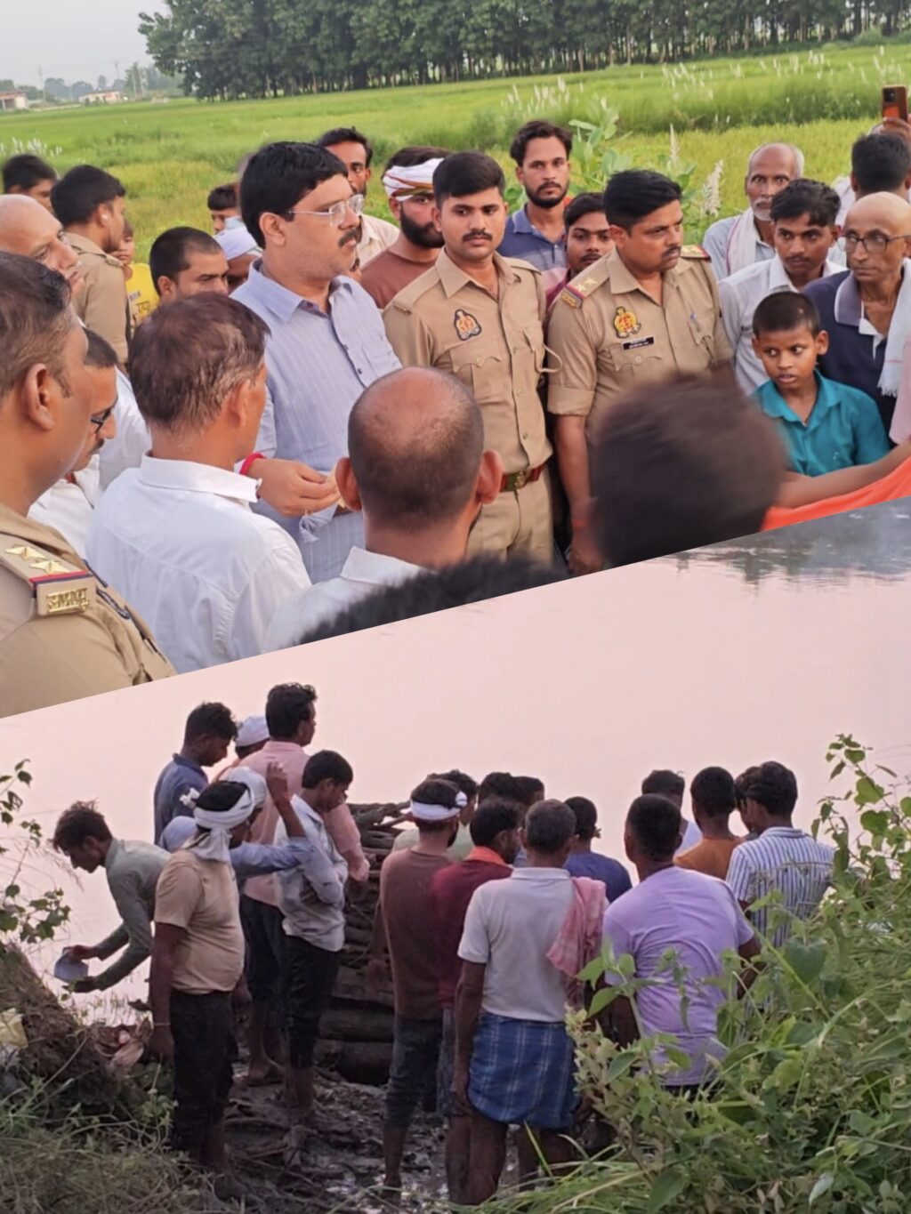 बेसहारा हुए छह मासूम बच्चे – विधायक नौतनवा ने परिजनों को दिया हर संभव मदद का भरोसा