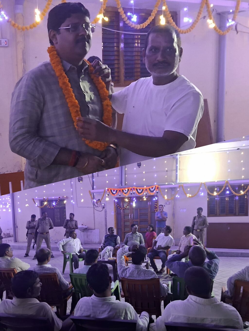 दीपों की रौशनी में गूंजी विकास की बात: नौतनवा में दीपावली की शाम पर विधायक ऋषि त्रिपाठी ने बांटी खुशियां