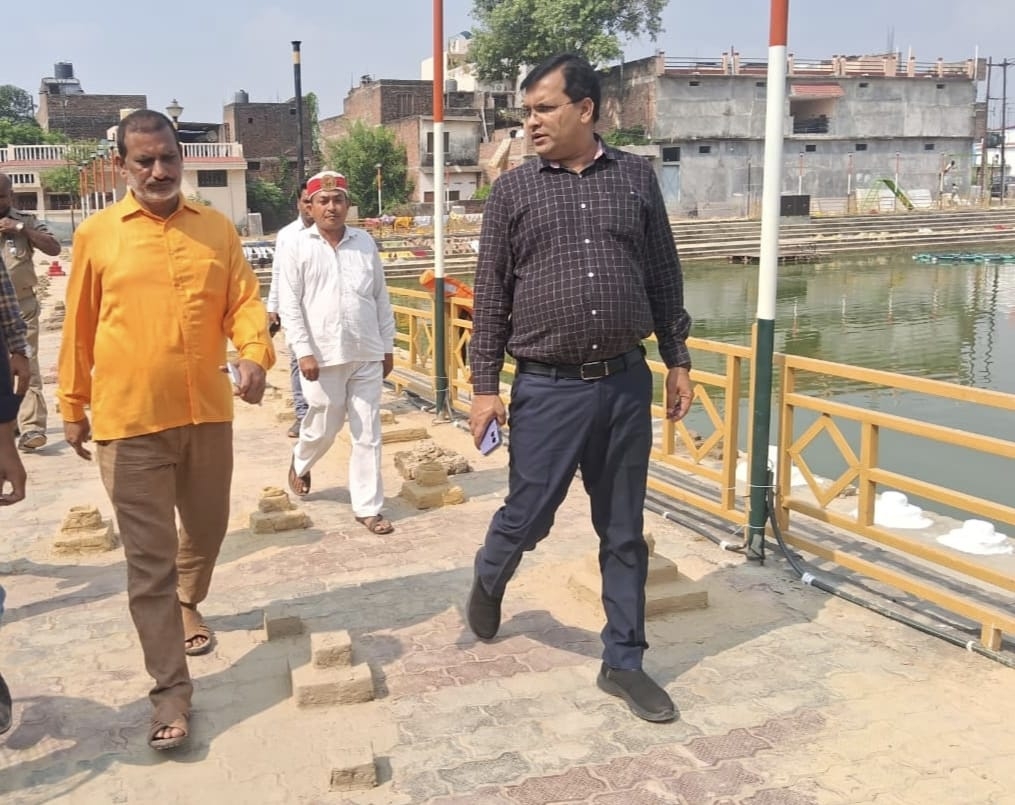 छठ महापर्व तैयारी: पालिका अध्यक्ष व तहसीलदार ने दिए सुरक्षा-सफाई के निर्देश