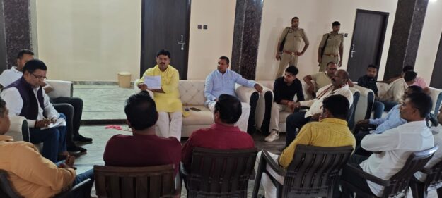 लौह पुरुष सरदार वल्लभभाई पटेल जयंती पर नौतनवा में पदयात्रा की तैयारी बैठक संपन्न