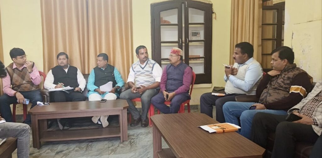 विधायक खेल स्पर्धा को लेकर नौतनवा में तैयारी बैठक संपन्न, 6 से 9 दिसंबर तक होगा रजिस्ट्रेशन