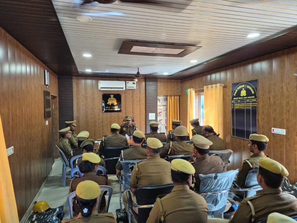 नौतनवा थाने में होली को लेकर शांति व्यवस्था की तैयारी हुई तेज