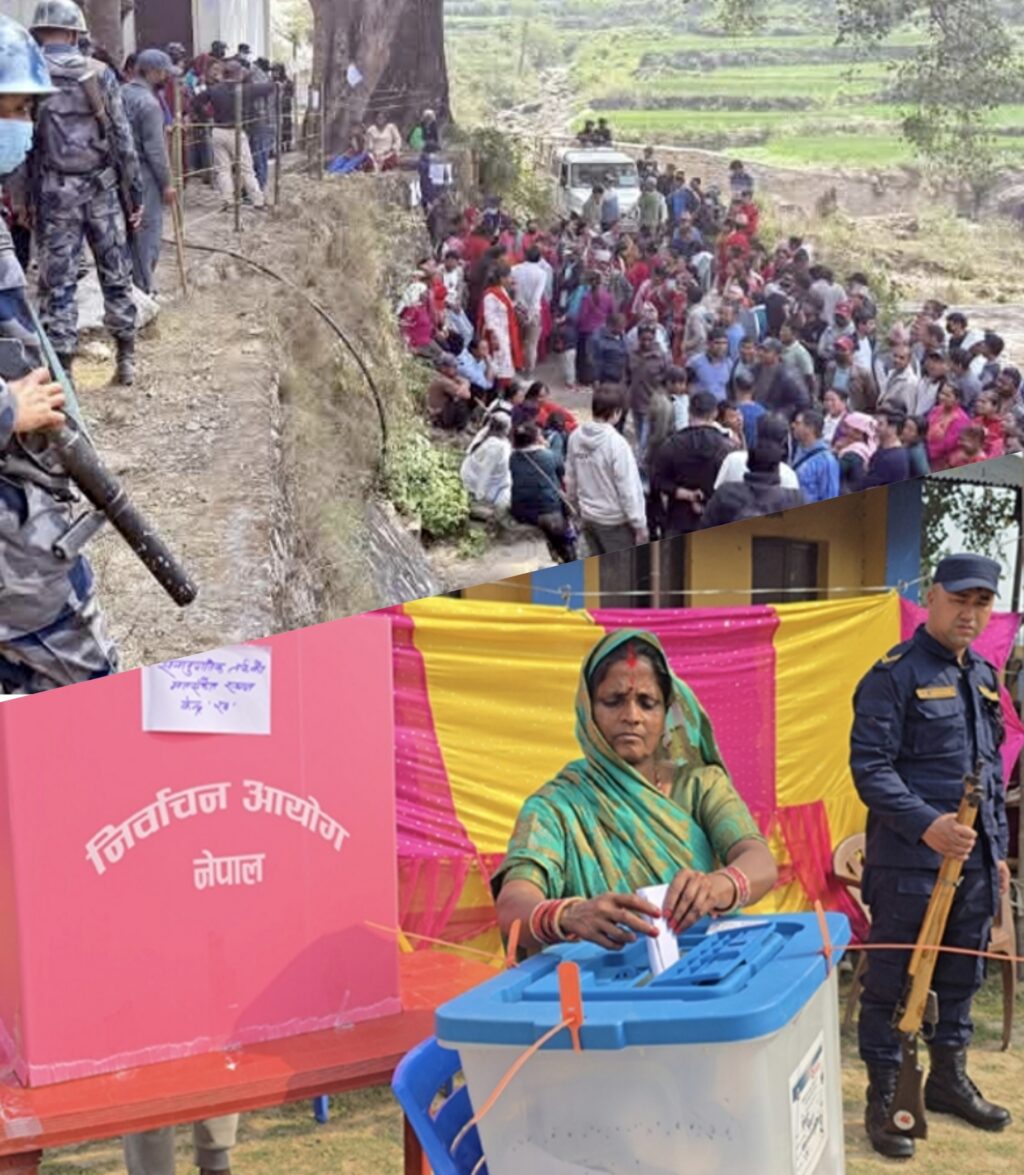 नेपाल में प्रतिनिधि सभा चुनाव आज, देशभर में मतदान जारी, बॉर्डर पर सन्नाटा