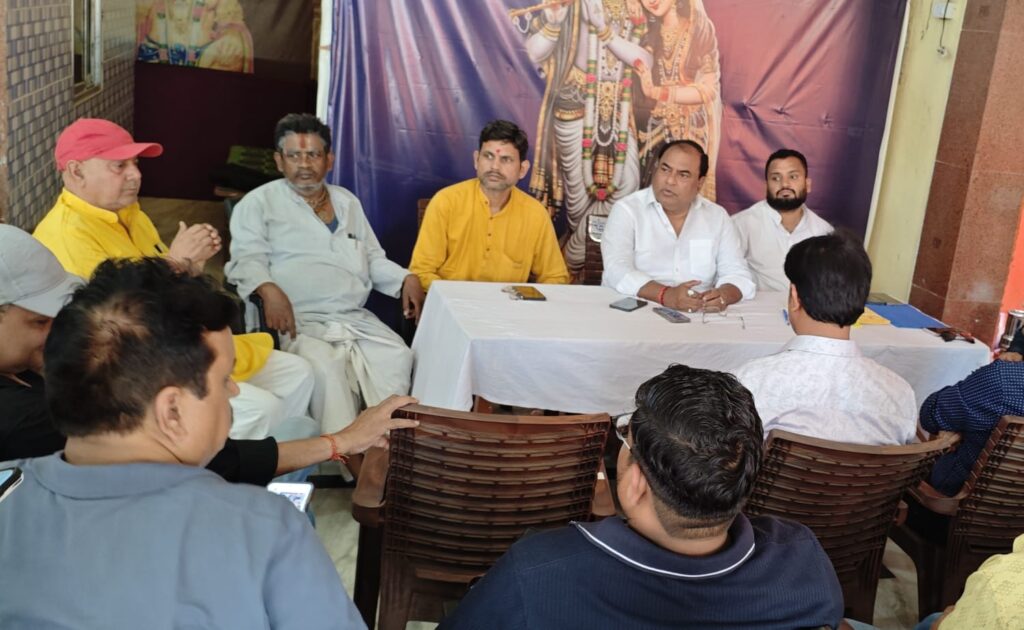 श्री राम जानकी मंदिर में नित्य अन्नापूर्णा भंडारे का एक वर्ष पूर्ण, सोमवार को अखंड मानस पाठ