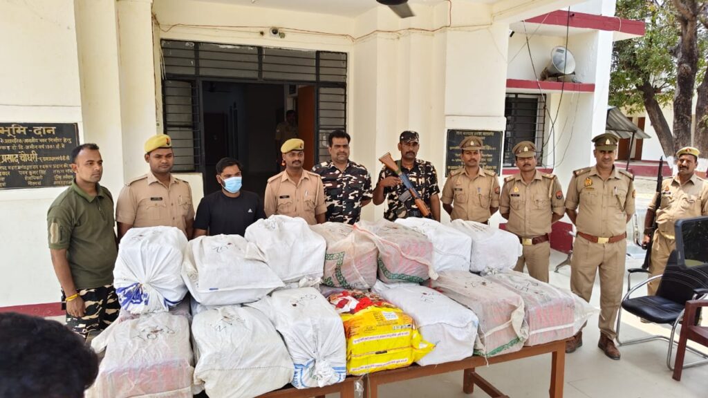 एसएसबी-पुलिस की संयुक्त कार्रवाई, 327 किलो गांजा के साथ एक तस्कर गिरफ्तार”