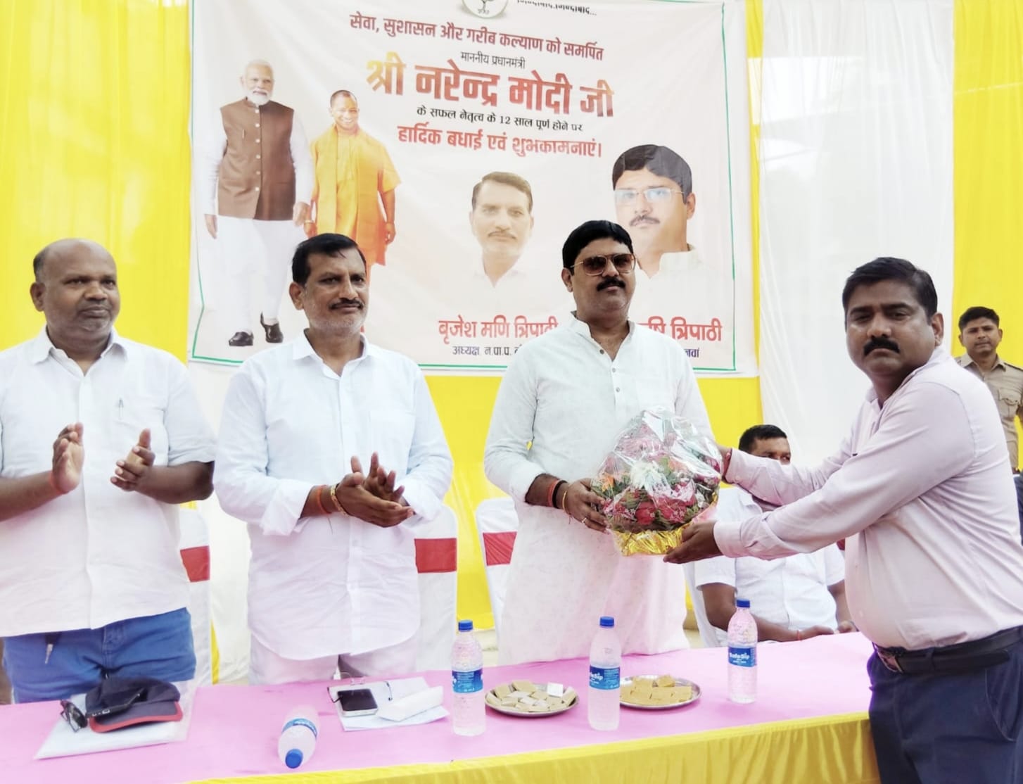 विकास’ के 12 वर्ष: नौतनवा में विधायक ऋषि त्रिपाठी ने गिनाईं ऐतिहासिक उपलब्धियां