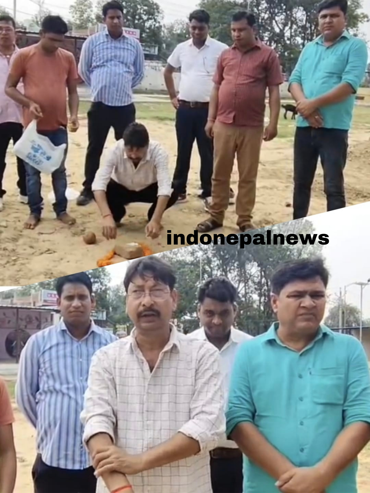 बृजमनगंज में 1.10 करोड़ की परियोजनाओं का चेयरमैन ने किया शिलान्यास; विपक्ष ने उठाए सवाल