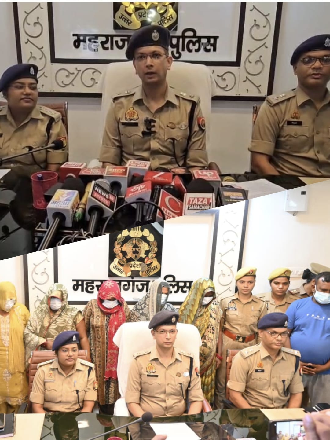 बृजमनगंज पुलिस ने महिला चोर गिरोह का किया पर्दाफाश, 5 महिलाएं समेत 6 गिरफ्तार
