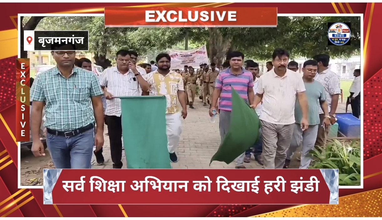 हर बच्चे तक शिक्षा की अलख, अध्यक्ष ने सर्व शिक्षा अभियान रैली को दिखाई हरी झंडी