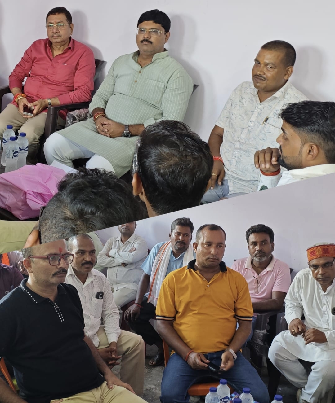 अड्डा बाजार में विधायक ऋषि त्रिपाठी ने लगाई जन चौपाल, सुनीं ग्रामीणों की समस्याएं
