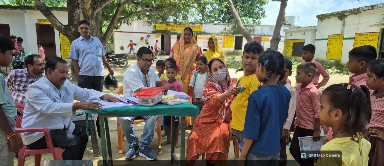 आरबीएसके टीम ने 130 बच्चों का किया स्वास्थ्य परीक्षण