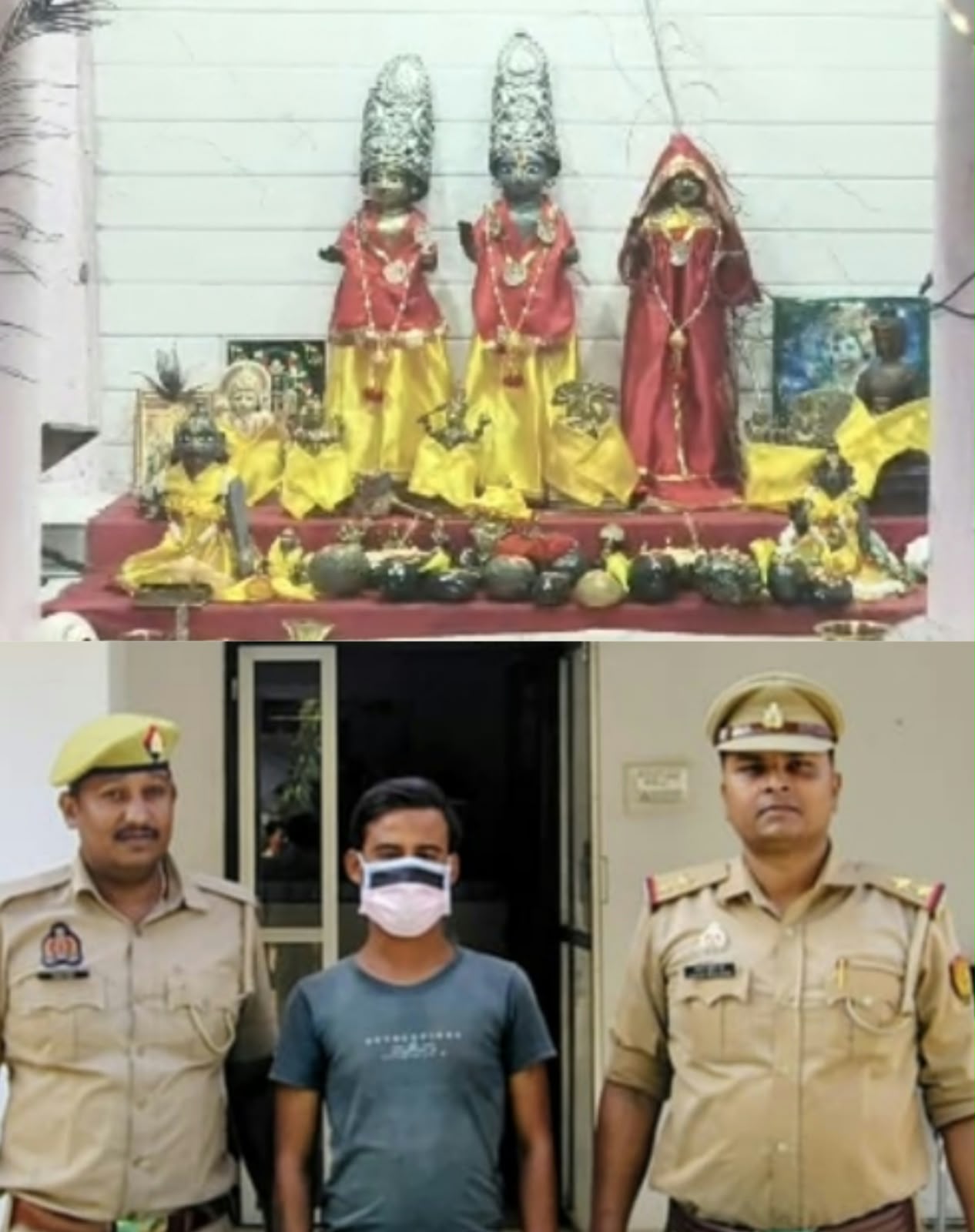 बाबा गए जल चढ़ाने, चोर ले गया मुकुट! फिर जो हुआ, जानकर कहेंगे – वाह नौतनवा पुलिस