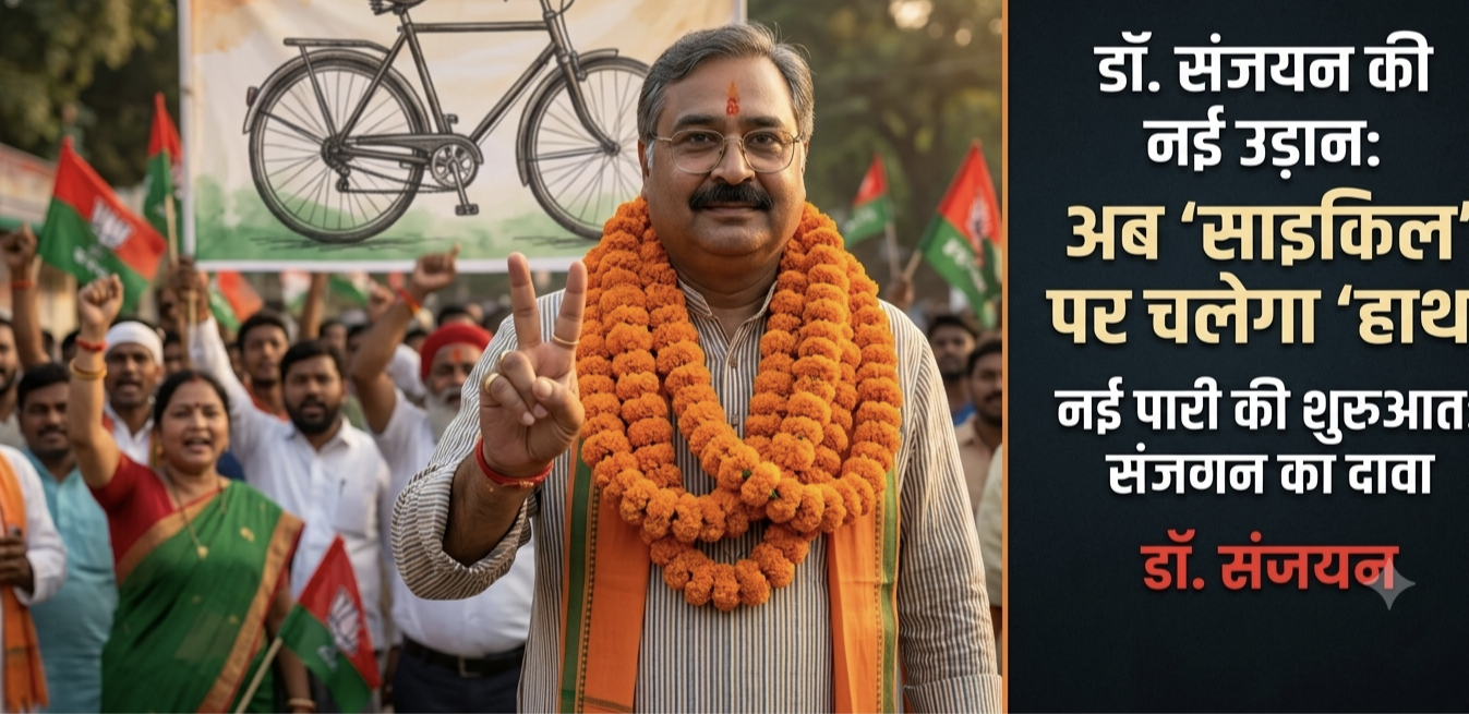 BJP के बागी डॉ. संजयन त्रिपाठी अब सपा के सिपाही, अखिलेश यादव ने बनाया MLC प्रत्याशी!